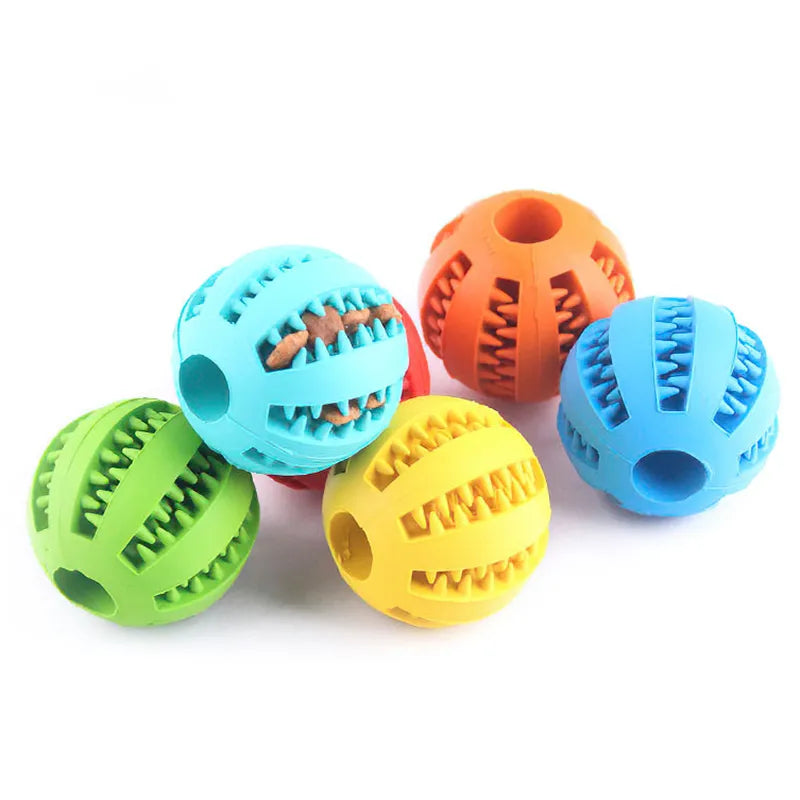 Interaktiver Leckerli-Ball aus Gummi